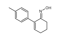 1-hydroxyimino-2-(4-methylphenyl)-2-cyclohexene结构式