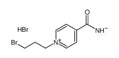 1-(3-bromopropyl)pyridin-1-ium-4-carboxamide,bromide结构式