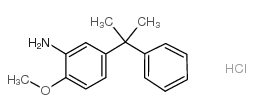 2-甲氧基-5-(2-苯基异丙基-)苯胺盐酸盐结构式