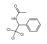 N-(2,2,2-trichloro-1-phenylethyl)acetamide结构式