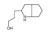 3-(1,2,3,3a,4,5,6,6a-octahydrocyclopenta[b]pyrrol-2-yl)propan-1-ol结构式