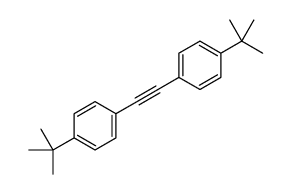 1-tert-butyl-4-[2-(4-tert-butylphenyl)ethynyl]benzene Structure