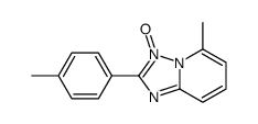 5-methyl-2-(4-methylphenyl)-3-oxido-[1,2,4]triazolo[1,5-a]pyridin-3-ium Structure
