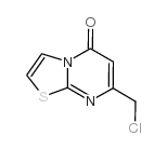 7-(氯甲基)-5H-噻唑并[3,2-a]嘧啶-5-酮结构式