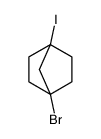 1-bromo-4-iodobicyclo[2.2.1]heptane结构式