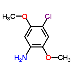 4-氯-2,5-二甲氧基苯胺结构式