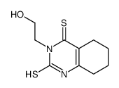 3-(2-hydroxyethyl)-5,6,7,8-tetrahydro-1H-quinazoline-2,4-dithione Structure