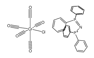 bis(triphenylphosphine)nitrogen{Cr(CO)5Cl}结构式