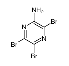 3,5,6-Tribromopyrazin-2-amine Structure