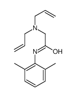 2-[bis(prop-2-enyl)amino]-N-(2,6-dimethylphenyl)acetamide结构式