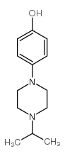 1-异丙基-4-(4-羟基苯基)哌嗪结构式