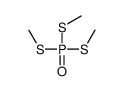 S,S,S-trimethyl phosphorotrithioate structure