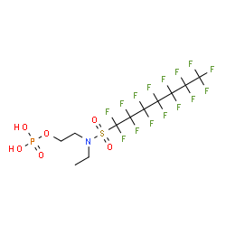 potassium tridecan-1-yl hydrogen phosphate structure