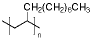 聚(1-癸烯),氢化结构式