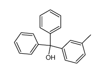 (3-methylphenyl)(diphenyl)methanol结构式