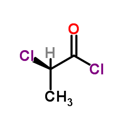R-(-)-2-Chloropropionyl Chloride Structure