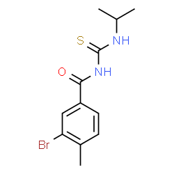 3-bromo-N-[(isopropylamino)carbonothioyl]-4-methylbenzamide picture