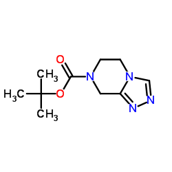 7-Boc-5,6,7,8-四氢-1,2,4-三唑并[4,3-a]吡嗪图片