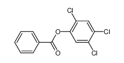 2,4,5-Trichlorophenyl benzoate结构式