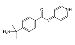 Benzamide, 4-(1-amino-1-methylethyl)-N-4-pyridinyl- (9CI) Structure