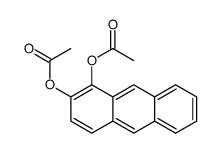 (1-acetyloxyanthracen-2-yl) acetate结构式