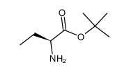 tert-butyl (S)-2-aminobutanoate Structure