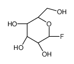1-fluoro-1-deoxy-beta-D-glucose Structure