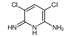 2,6-diamino-3,5-dichloropyridine结构式