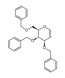 tri-o-benzyl-d-glucal Structure