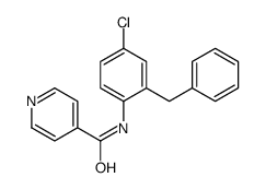 N-(2-benzyl-4-chlorophenyl)pyridine-4-carboxamide Structure