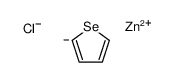 chlorozinc(1+),2H-selenophen-2-ide Structure