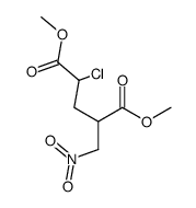 2-chloro-4-nitromethyl-glutaric acid dimethyl ester Structure