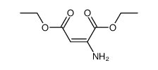 diethyl 2-aminomaleate结构式