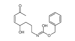 N-[(5E)-4-Hydroxy-7-oxo-5-octen-1-yl]carbamic Acid Benzyl Ester结构式