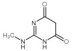 2-(甲氨基)-4,6-嘧啶二醇结构式