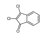 2,3-dichloroinden-1-one Structure