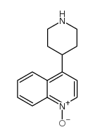 4-哌啶-4-基喹啉-1-氧化物结构式