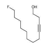 12-fluorododec-3-yn-1-ol结构式