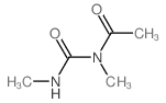 N-methyl-N-(methylcarbamoyl)acetamide结构式
