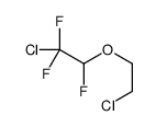 1-chloro-2-(2-chloroethoxy)-1,1,2-trifluoroethane结构式