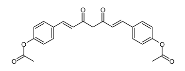 di-O-acetylbisdemethoxycurcumin结构式