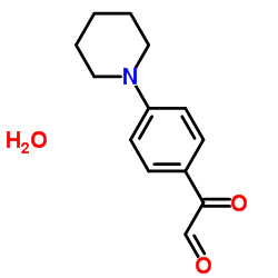 4-(哌啶-1-基苯基)乙二醛水合物图片