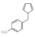 1H-Pyrrole,1-[(4-methylphenyl)methyl]- Structure