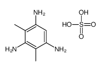 2,6-dimethylbenzene-1,3,5-triamine sulphate结构式
