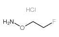 O-(2-fluoroethyl)hydroxylamine,hydrochloride Structure