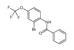 Benzamide, N-[2-bromo-4-(trifluoromethoxy)phenyl] Structure