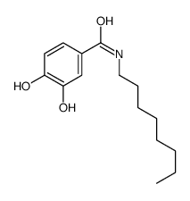 3,4-dihydroxy-N-octylbenzamide Structure