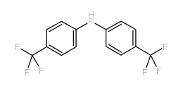 双(4-三氟甲基苯基)膦结构式
