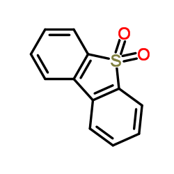 dibenzothiophene-5,5-dioxide Structure