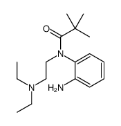 N-(2-aminophenyl)-N-[2-(diethylamino)ethyl]-2,2-dimethylpropanamide Structure